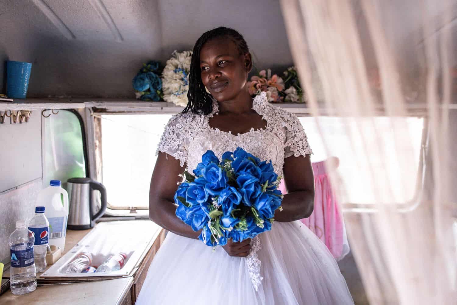 Rusty old caravan caters for last-minute brides in Harare