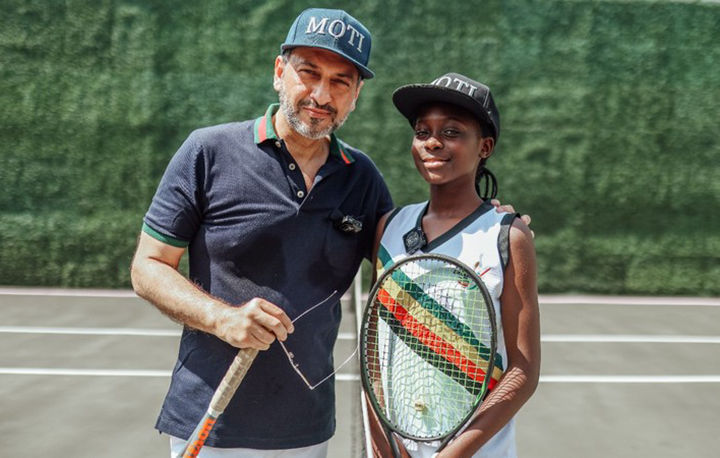 SA tycoon sponsors Zimbabwean tennis prodigy’s dream trip to the African Junior Championships
