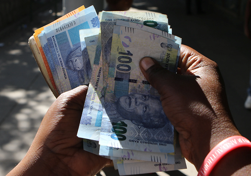 South African rand steady as focus shifts to government’s budget