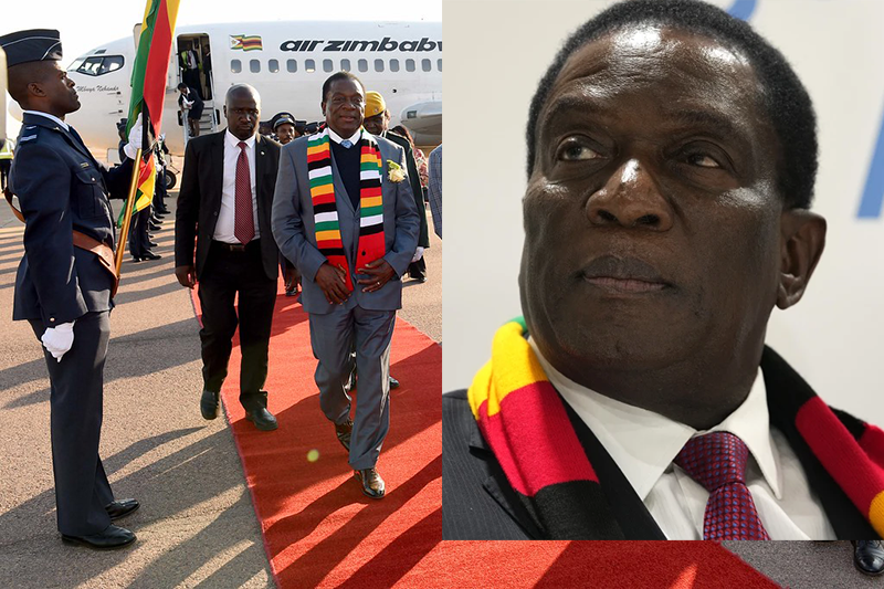 Mnangagwa abandons trip after a bomb scare at Victoria Falls Airport; other flights diverted