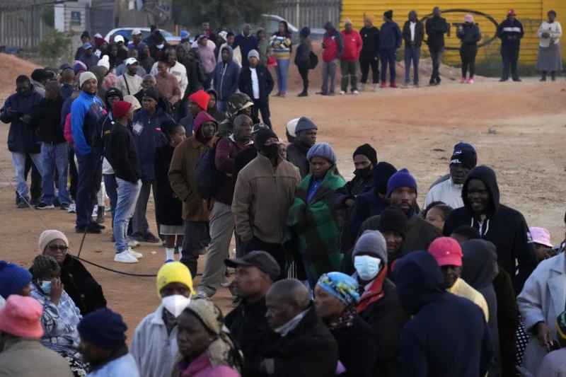 South Africans begins voting in an election seen as their country’s most important in 30 years