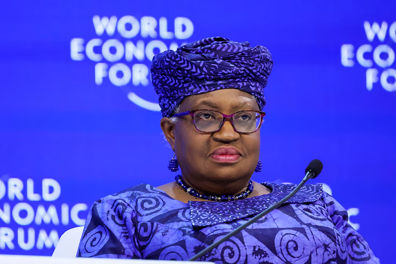 World Trade Organization (WTO) Director-General Ngozi Okonjo-Iweala attends the 54th annual meeting of the World Economic Forum in Davos, Switzerland, January 17, 2024