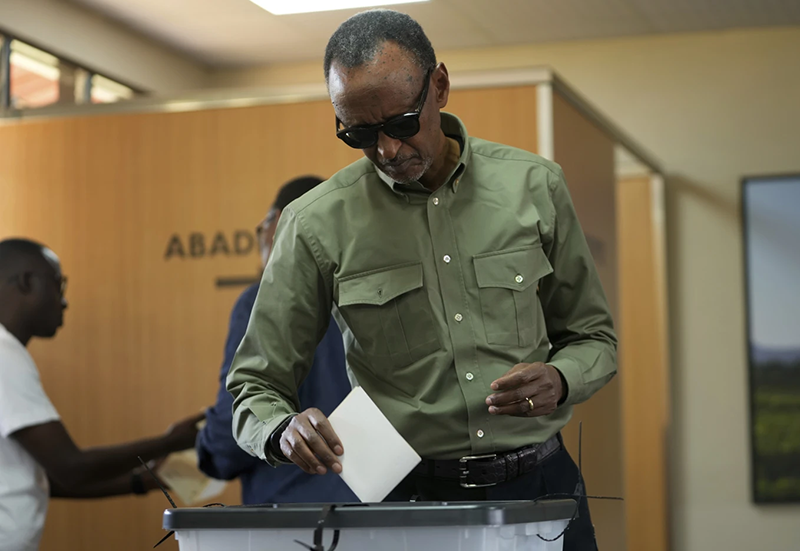 Rwanda President Paul Kagame