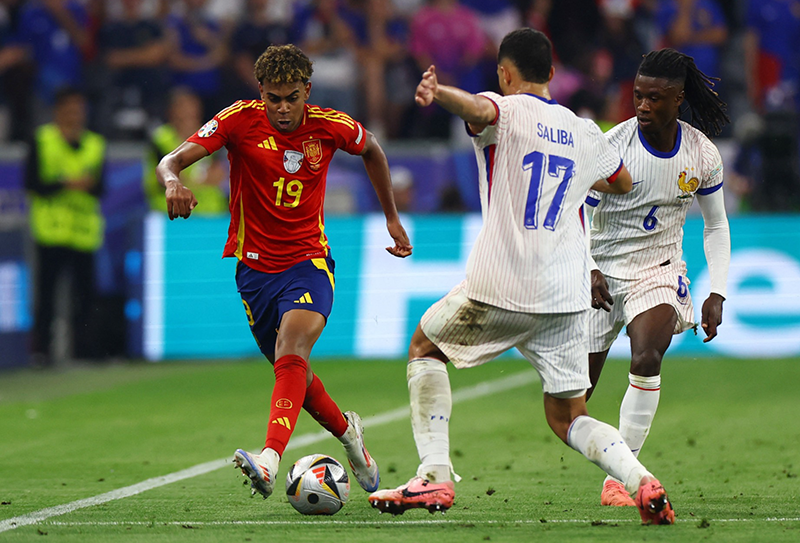 Soccer Football - Euro 2024 - Semi Final - Spain v France - Munich Football Arena, Munich, Germany 