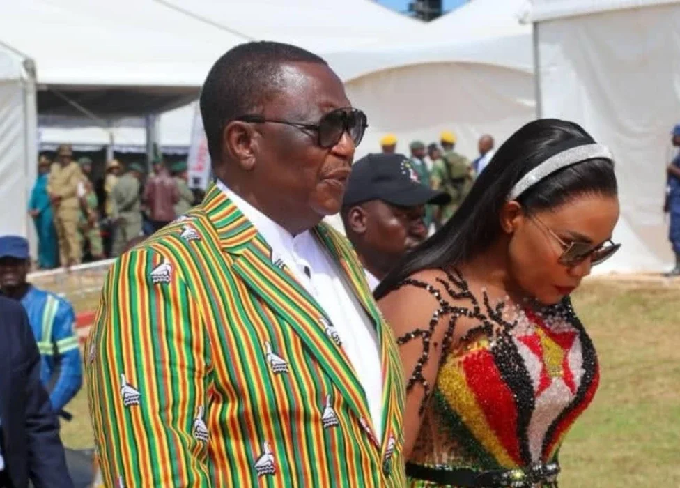 Vice President Constantino Chiwenga and wife Miniyothabo