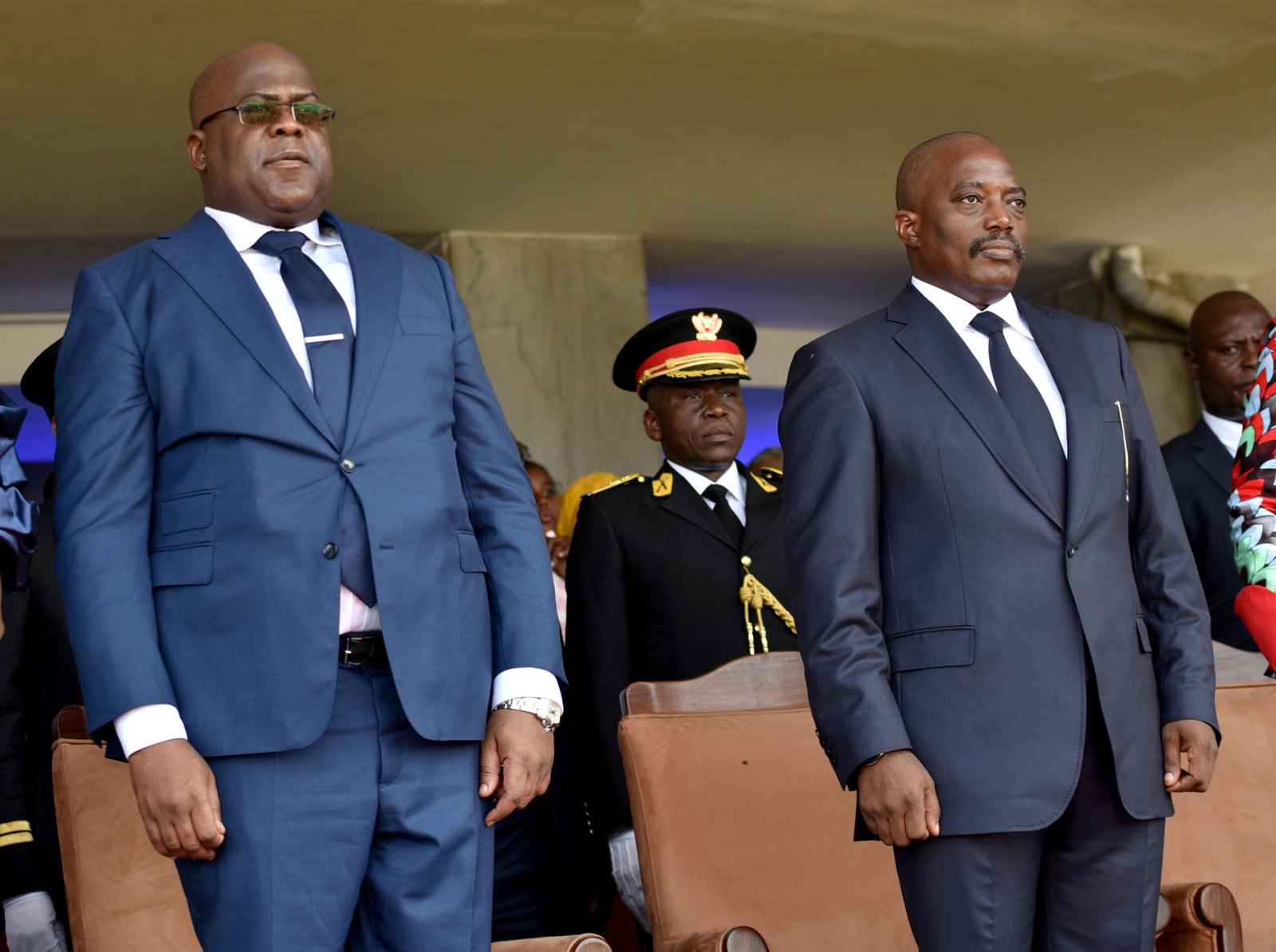 Congo’s President Felix Tshisekedi and former leader Joseph Kabila