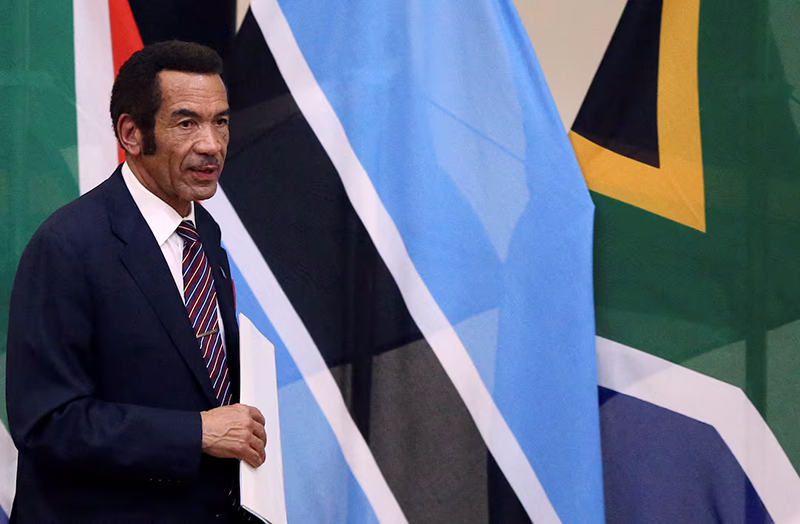 Botswana’s exiled ex-leader Khama returns home, court suspends warrants