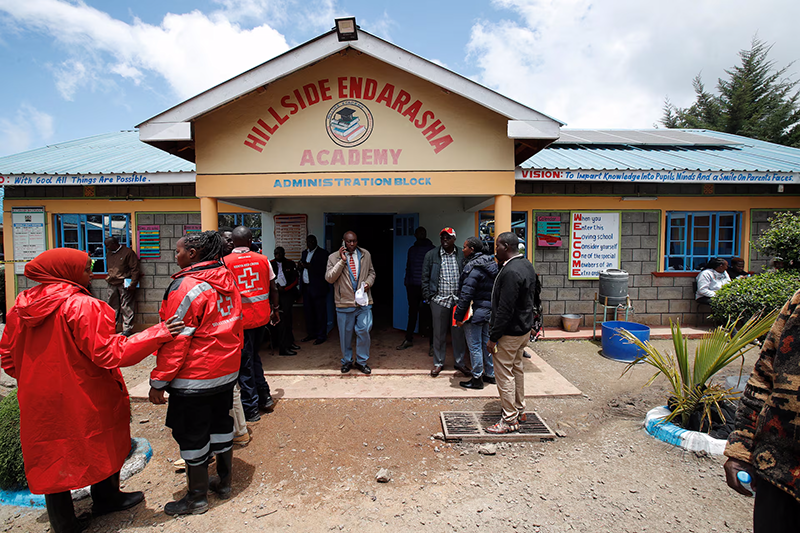 Fire tears through Kenya boarding school dormitory, killing 17 boys