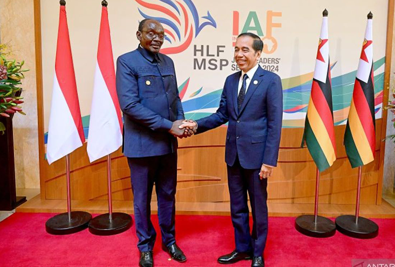 Mohadi holds talks with Indonesia President; focus on economic, lithium mining