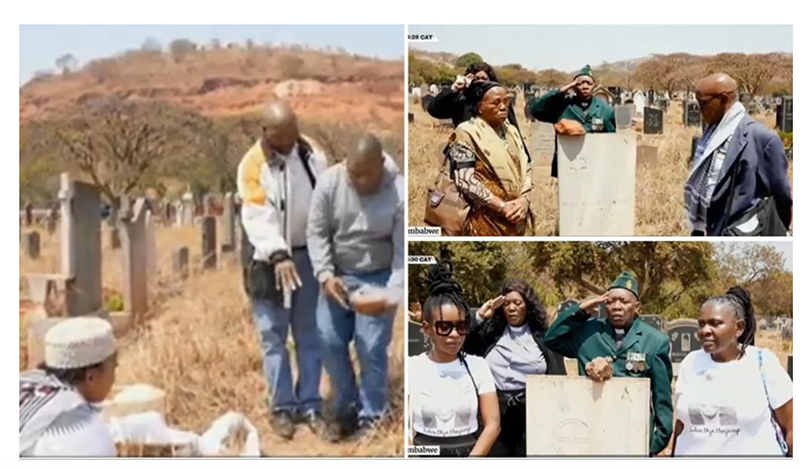 Several families of South African political activists who were buried in Zimbabwe have travelled to exhume and repatriate their mortal remains and bring them back to South Africa.