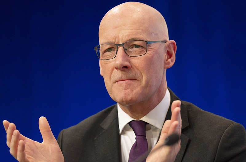 First Minister John Swinney