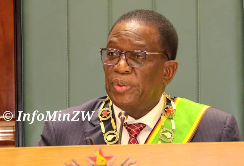 President Emmerson Mnangagwa