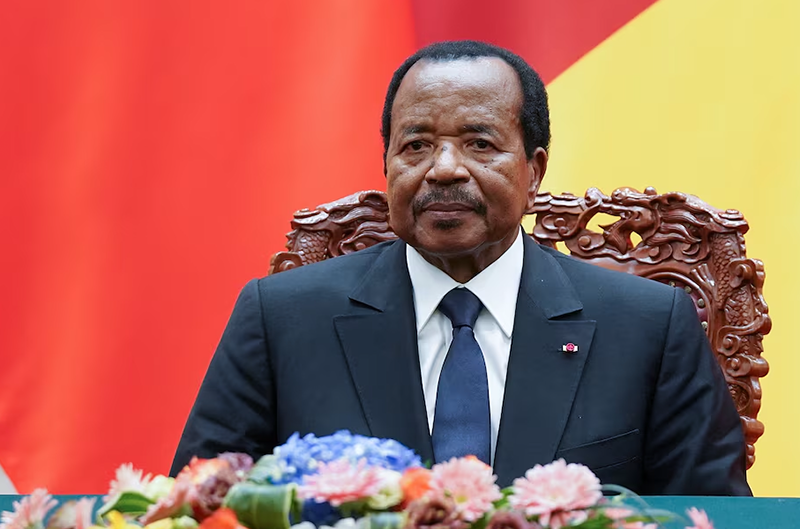 President of Cameroon Paul Biya