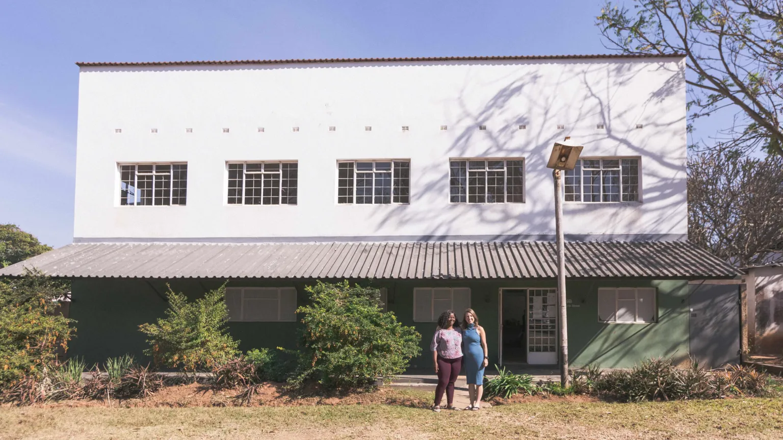 The GoGo Olive workshop was built in 2019 from fundraising efforts by the Orkney community