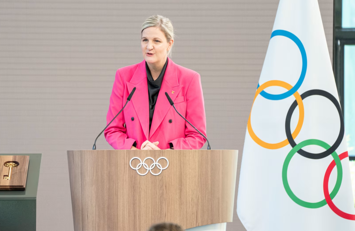 New IOC president Kirsty Coventry