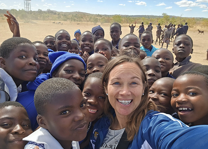 After a life-changing trip to Zimbabwe, Oak Lawn-Hometown Middle School media specialist Heather McCarthy and her students launched a fundraiser to build a library for Musukwi Primary School. Their upcoming Pages of Hope event on Oct. 18 aims to raise the remaining funds needed to complete the project before its grand opening in June 2026