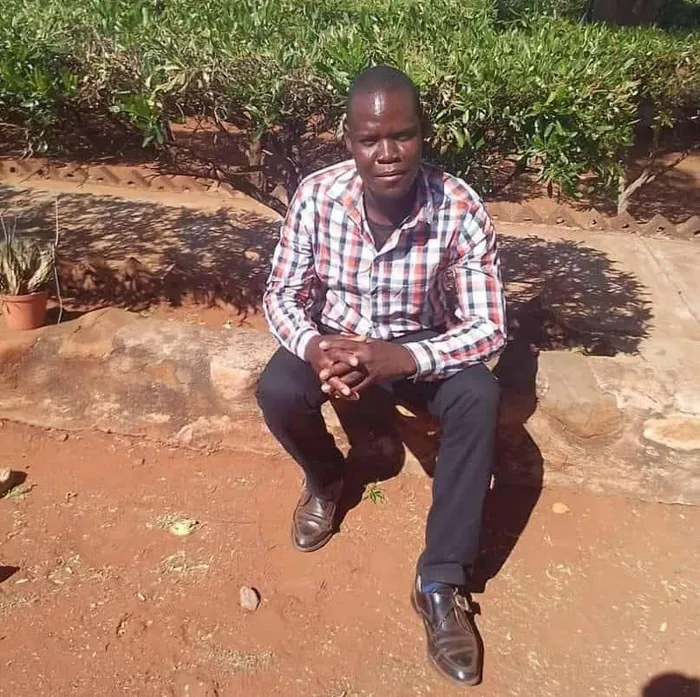 Johannes Makhura and his elder sibling Jonas Makhura (pictured) allegedly killed a man at Wegdraai Village, Maleboho, during a bloody altercation reportedly sparked by a fight over a woman.