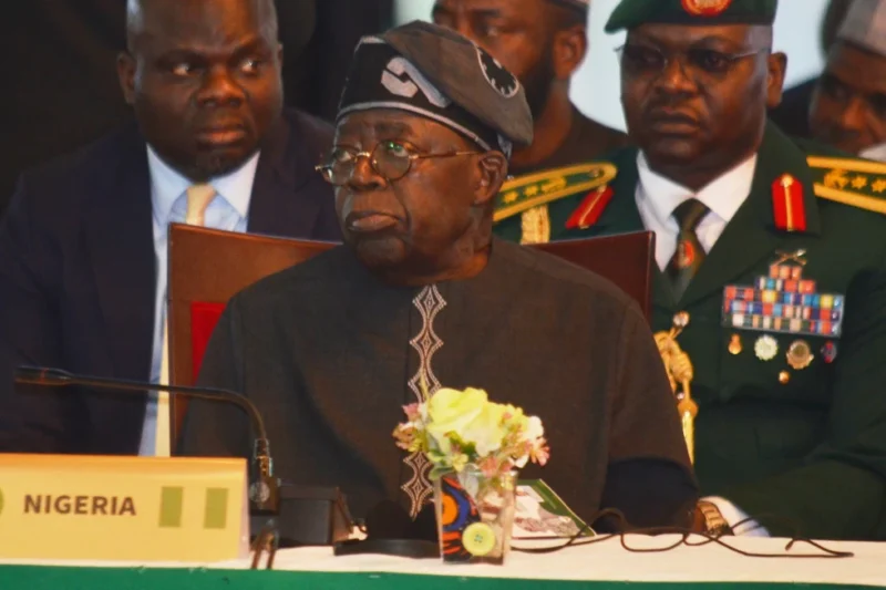 Nigeria’s President Bola Ahmed Tinubu