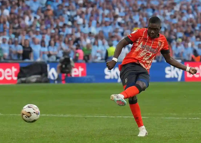 Nakamba could feature for Luton after Zimbabwe's AFCON exit