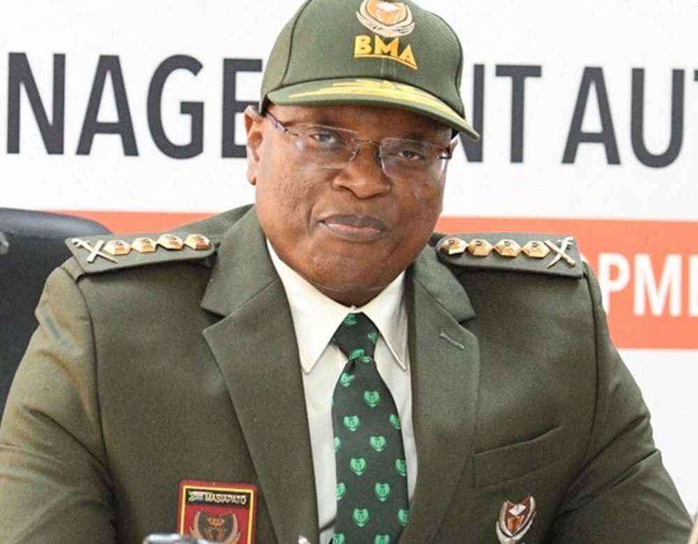 Border Management Authority (BMA) commissioner Michael Masiapato
