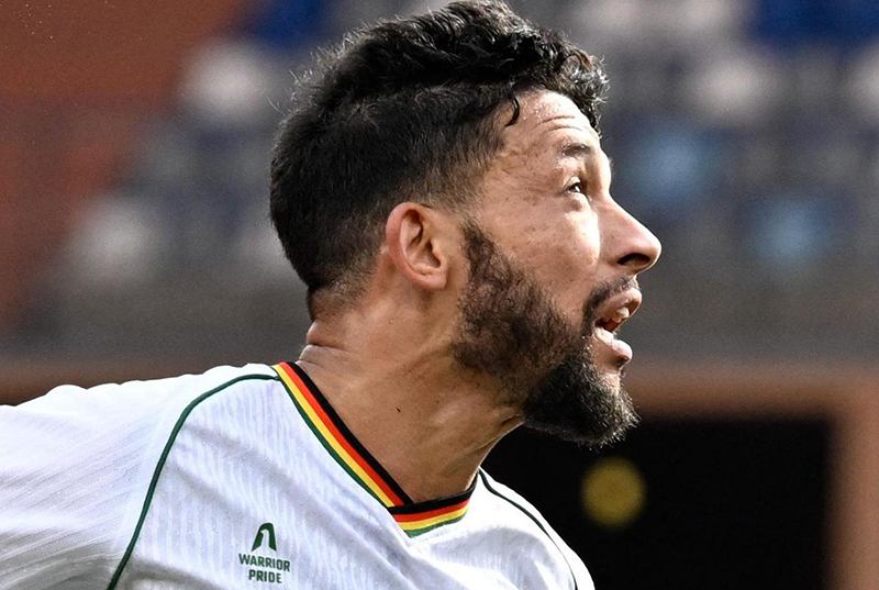 Zimbabwe striker Macauley Bonne