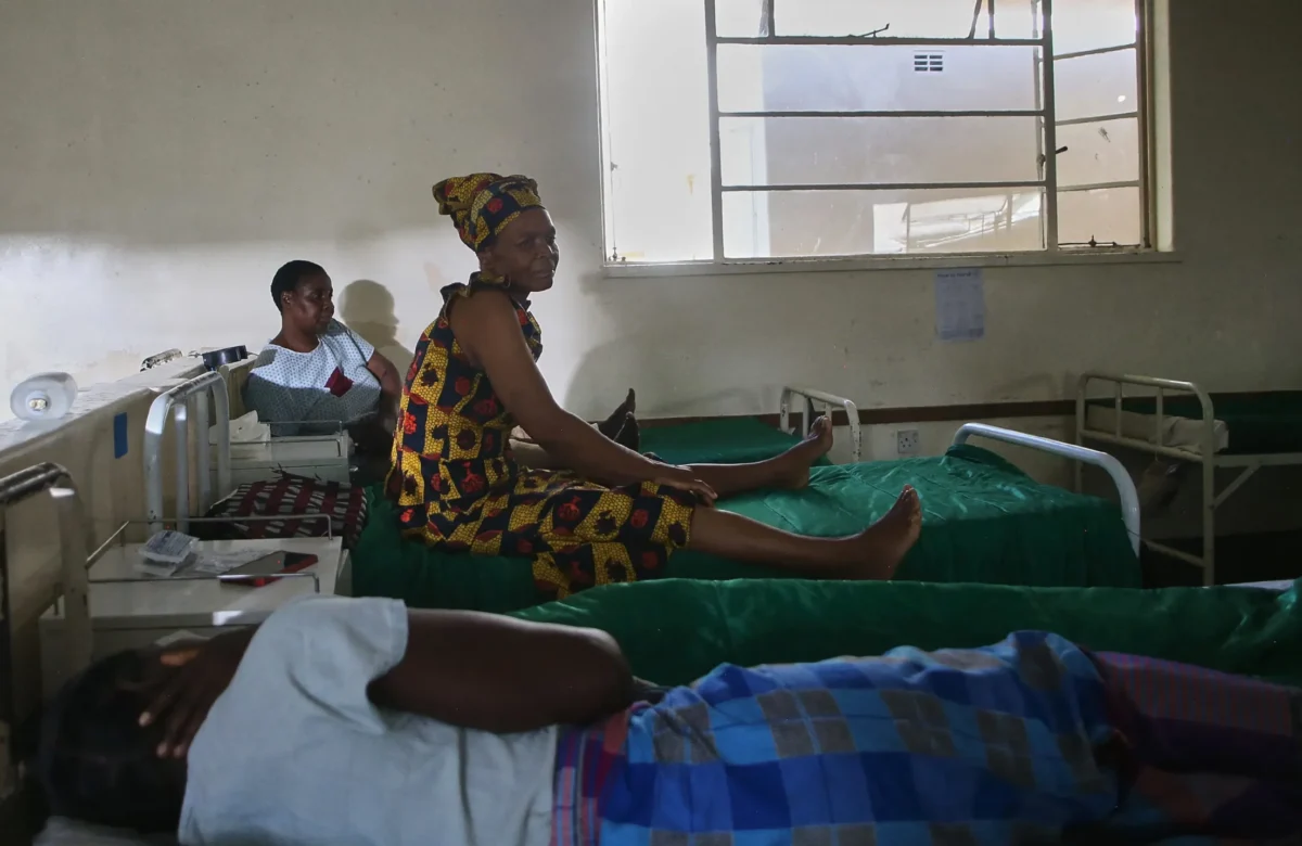 Women in recovery in the women's ward at Karanda Mission Hospital in Mount Darwin, Zimbabwe