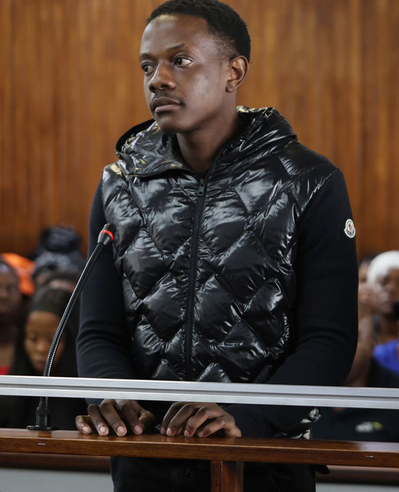 Bellarmine Chatunga Mugabe at the Alexandra Magistrates’ court on 23 February 2026