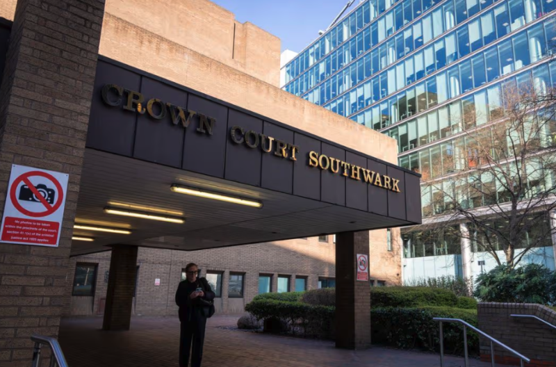 Southwark Crown Court near London Bridge