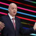 FIFA President Infantino gives thumbs up to Zimbabwe mega Cup