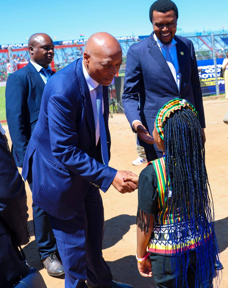 CAF President commends Zimbabwe for hosting African Schools Football Championship