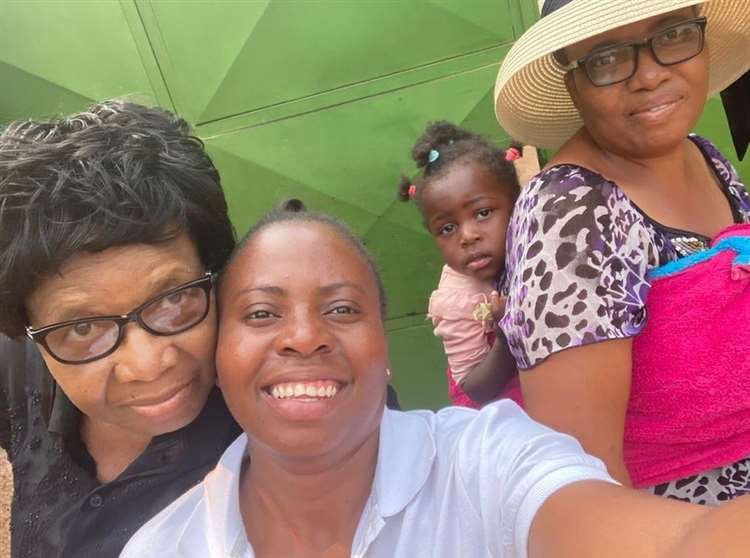 Joan Weir used to visit her family in Zimbabwe once a year