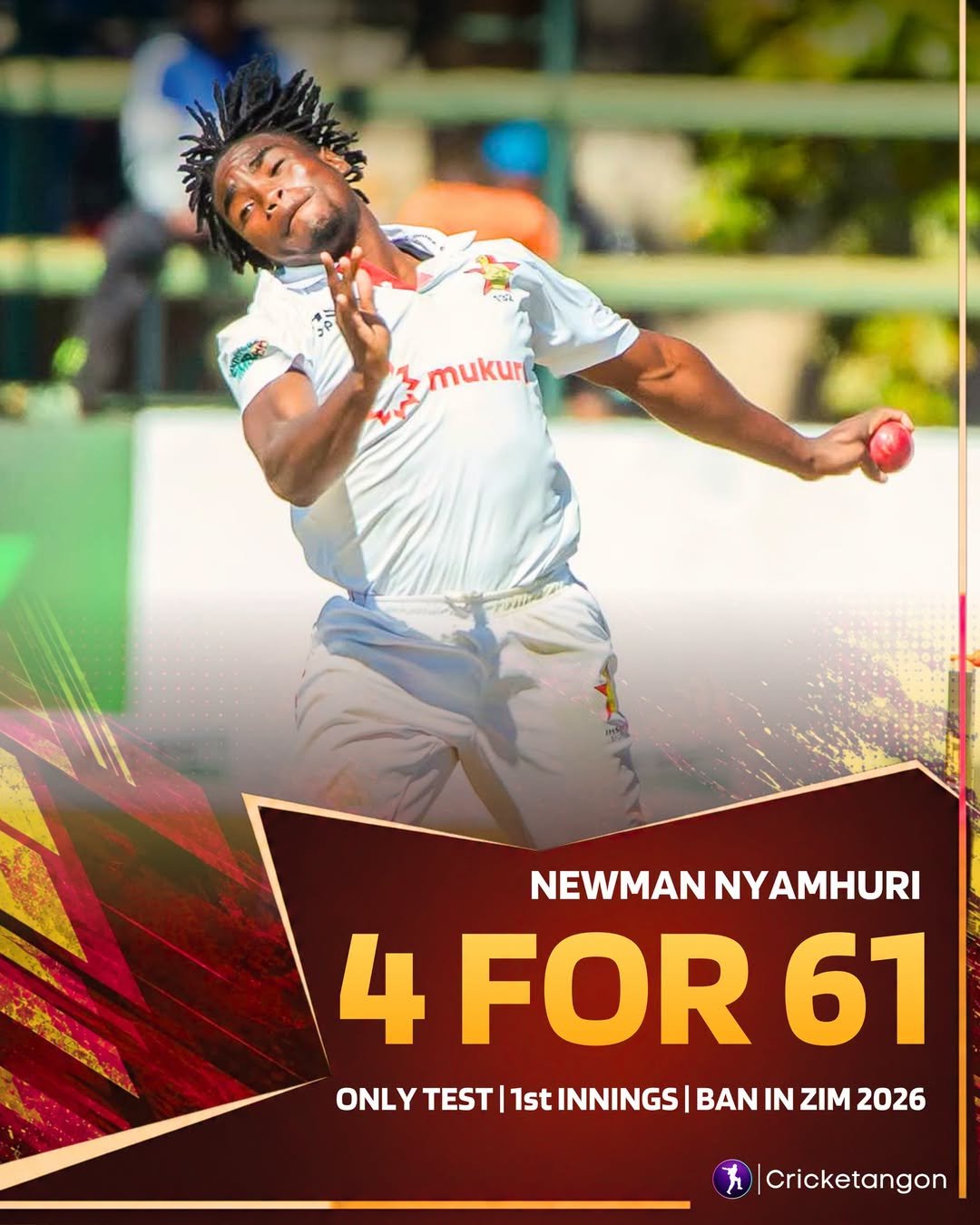 Newman Nyamhuri took a four-for•Associated Press