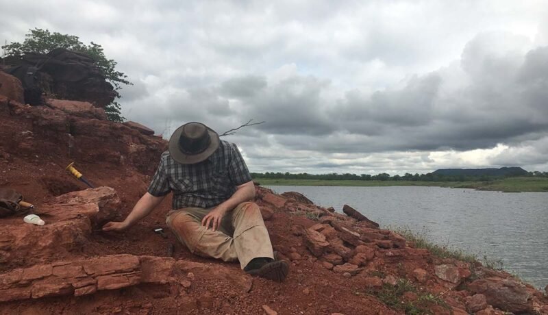 Musango’s bones were seen emerging from the rocks around Lake Kariba.