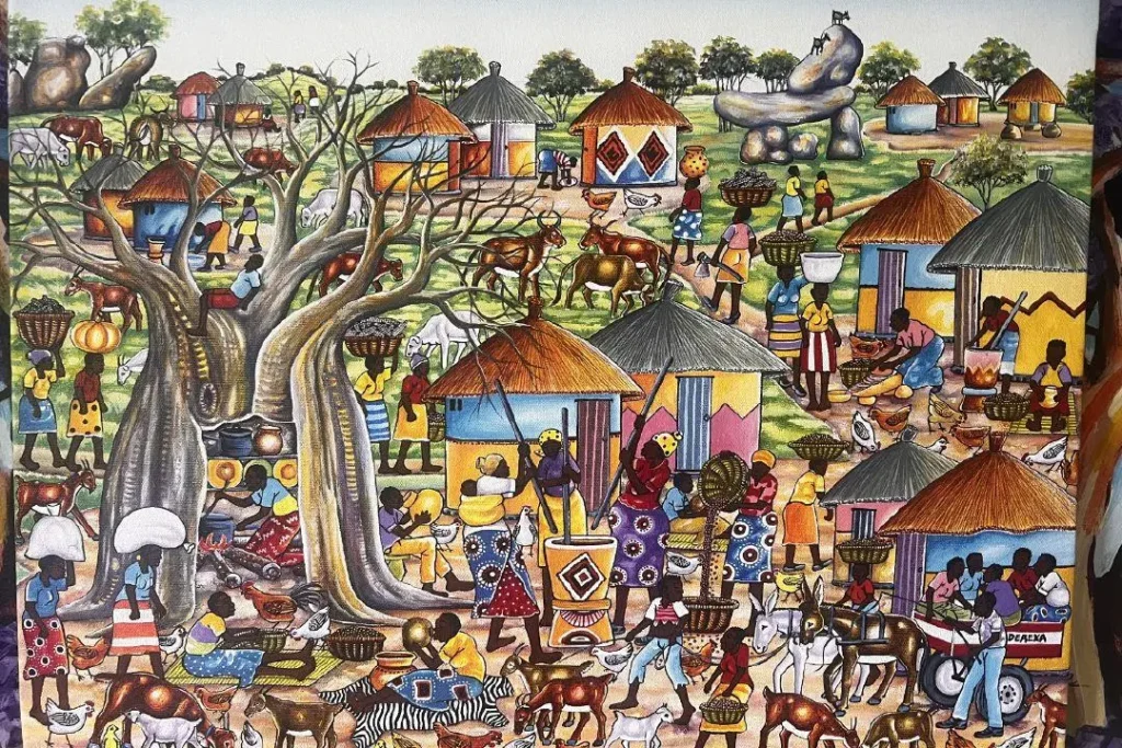 Numerous works of art will be among items up for sale at the Oct. 17, 2026 arts, crafts and garage sale benefitting the South Surrey-based Zimbabwe Gecko Society.